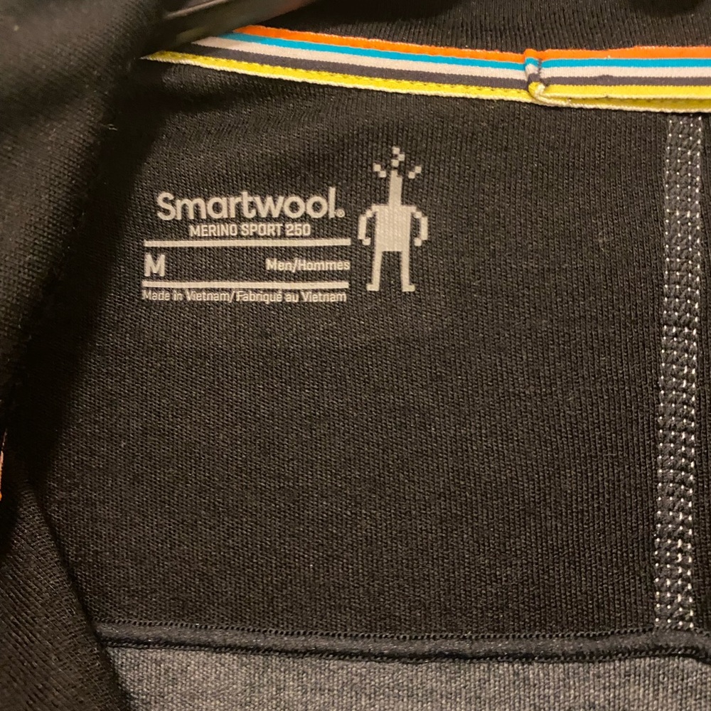 Smartwool Merino Sport 250 Long Sleeve 1/4 Zip - Picture 7 of 11